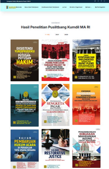 Hasil Penelitian Pusdiklat